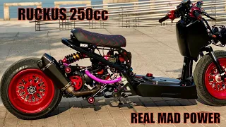 MAD RUCKUS 250cc with Yamaha engine by BWSP studio