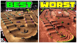 What is the BEST SUPERCROSS TRACK in MX BIKES ( rating EVERY 2024 SX TRACK )