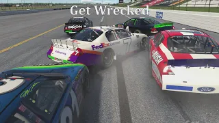 iRacing ARCA series @ Talladega, it was going so well