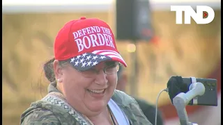 'Take Our Border Back' convoy holds pep rally on way to border, draws large crowd