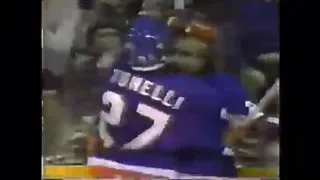 November 11 1981 Islanders at Maple Leafs Bobby Nystrom Game Winner Hockey Night in Canada POTW