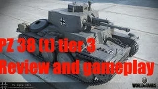 world of tanks, PZ 38 (t) Tier 3 review and gameplay