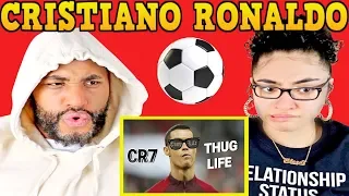 MY DAD REACTS TO Cristiano Ronaldo Thug Life - Compiliation / 2019 REACTION