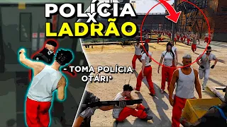 PAULINHO O LOKO NA MAIOR REBELIÃO DE PRESOS do GTA RP! *deu ruim* (Modder Clips)