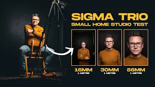 Sigma 16mm v 30mm v 56mm 1.4. Home Studio Comparison