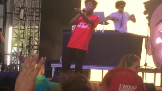 Amine performs new song at Bonnaroo 2017