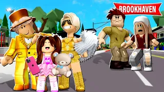 A FILHA MIMADA PREFERIDA trocou os PAIS por MILIONÁRIOS O FILME Historinhas Brookhaven RP🏡 | Roblox