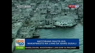 NTG: Natitirang Maute-ISIS, nakapwesto na lang sa isang gusali