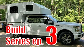TRUCK CAMPER BUILD SERIES ep.3 (Homemade truck bed camper)