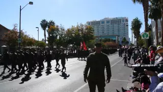 Las Vegas Junior Marine Corps Rotc veterans day 2014