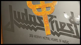 Judas Priest - Reflections | 50 Heavy Metal Years red vinyl unboxing