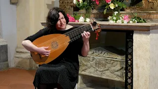 J. S. Bach - Prelude No. 1 in C major BWV 846 - Evangelina Mascardi, baroque lute