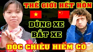 THẾ GIỚI HẾT HỒN! NGÔ LAN HƯƠNG Dùng XE BẮT XE Độc Chiêu HIẾM CÓ