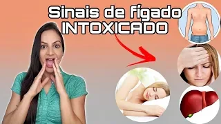 ❌ALERTA! ❌ Sinais que seu fígado pode estar INTOXICADO!