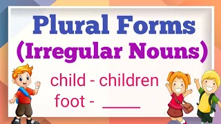 Plural Forms of Irregular Nouns