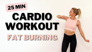 🔥25 Min FAT BURNING CARDIO for WEIGHT LOSS🔥NO SQUATS/LUNGES🔥NO JUMPING🔥NO REPEATS🔥