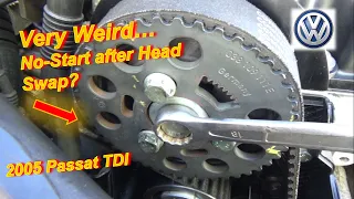 Very Weird TDI (No Start after Head Swap?)