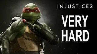 Injustice 2 - Raphael Battle Simulator (VERY HARD) NO MATCHES LOST