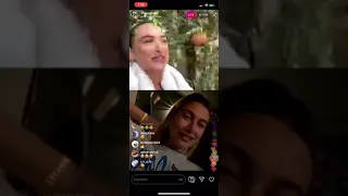 Hailey Bieber Instagram Live - April 3, 2020