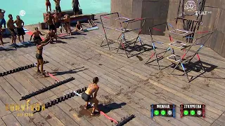 Σάκης, Σταυρούλα VS Γιωρίκας, Μελίνα - Flag Race | Survivor All Star | 09/03/2023