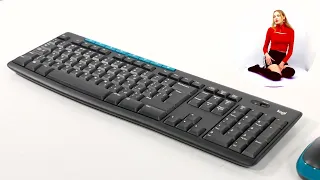 НИКС Компьютерный Супермаркет: видео про Комплект клавиатура и мышь Logitech Wireless Combo MK275 Бе