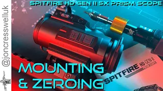 Vortex Spitfire HD Gen II 5 x Prism Scope and Venom Mounting & Zeroing