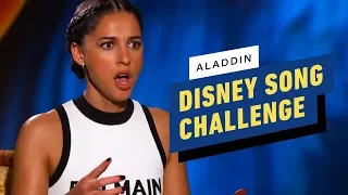 Disney Song Challenge with Cast of Live-Action Aladdin