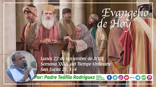 Reflexión del Evangelio de Hoy - Lunes 22 de noviembre de 2021