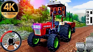 Indian Tractor Trolley Cargo Farming 3D 2024❤️‍🩹 - Indian Tractor Simulator 3D - Android GamePlay