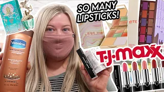 TJ MAXX SHOP WITH ME + HAUL: MAC & MARC JACOBS LIPSTICK JACKPOT, NEW STILA, MAKEUP REVOLUTION!