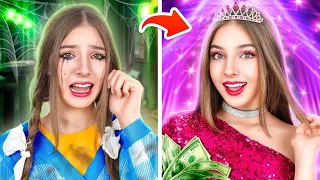 Popular VS Unpopular Model || Homeless Girl Became a College Queen