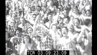 1950s Teenage Crowd Cheering