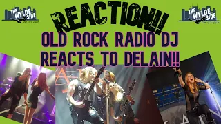 [REACTION!!] Old Rock Radio DJ REACTS to DELAIN ft. "Nothing Left" (LIVE) 2017