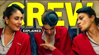 Crew (2024) Movie Explained In Hindi || Crew Movie Ending Explained In Hindi || Crew movie story