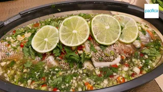 How to make perfect lime garlic steamed fish at home?  ft The Forge from Pacifica (recipes provided)