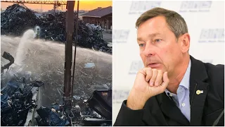 Po Vilniuje kilusio gaisro – A. Zuoko kritika aplinkosaugininkams: kontrolė yra tik popieriuje