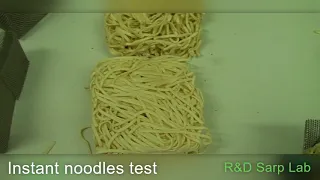 Instant noodles test