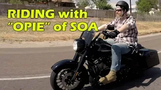 Riding With Opie (Ryan Hurst), From Sons Of Anarchy. AWESOME!!!