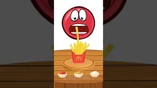 Red Ball 4 || Eating French 🍟 From MAC Donald #redball4 #shorts #reels #viral #asmr #trending #gamer