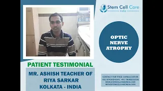 The patient's Attendant shares his experience after stem cell therapy for Optic atrophy at SCCI |