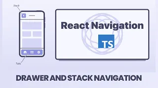 How to add drawer and stack navigation with TypeScript  in react navigation