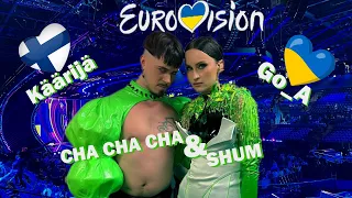 Käärijä & Go_A | Eurovision 2023| Cha Cha Cha & Shum | Finland | Ukraine