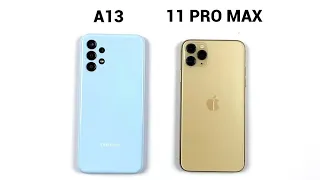 Samsung Galaxy A13 Vs iPhone 11 Pro Max Speed Test in 2023