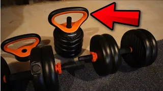 Best Dumbbell, Kettlebell Adjustable Weight Set - Is it FEIERDUN?  Weight Set Review