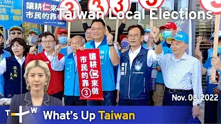 Taiwan Local Elections, News at 08:00. November 8, 2022 | TaiwanPlus News