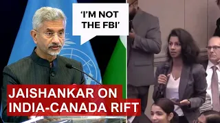 "I'm Not The FBI..." I What Jaishankar Said to Question on Nijjar, Canada & Five Eyes