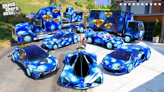 GTA V - Stealing Modified Diamond SuperCar's with Franklin in GTA 5!