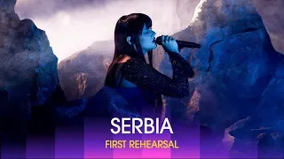 SNIPPET - RAMONDA - SERBIA 🇷🇸 - FIRST REHEARSAL - ESC 2024