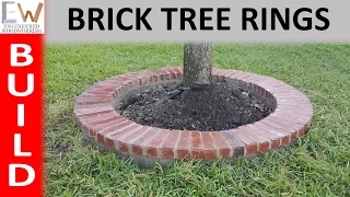 How to Build Brick Tree Rings - DIY