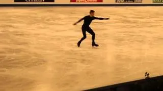 Kristóf Forgó SP practice - European Figure Skating Championships Budapest